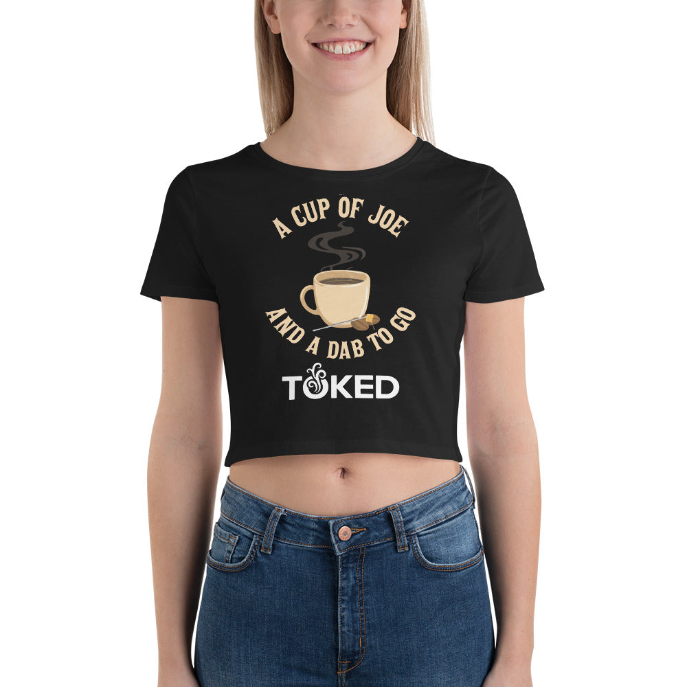 A Cup of Joe Dab Crop Top T-Shirt
