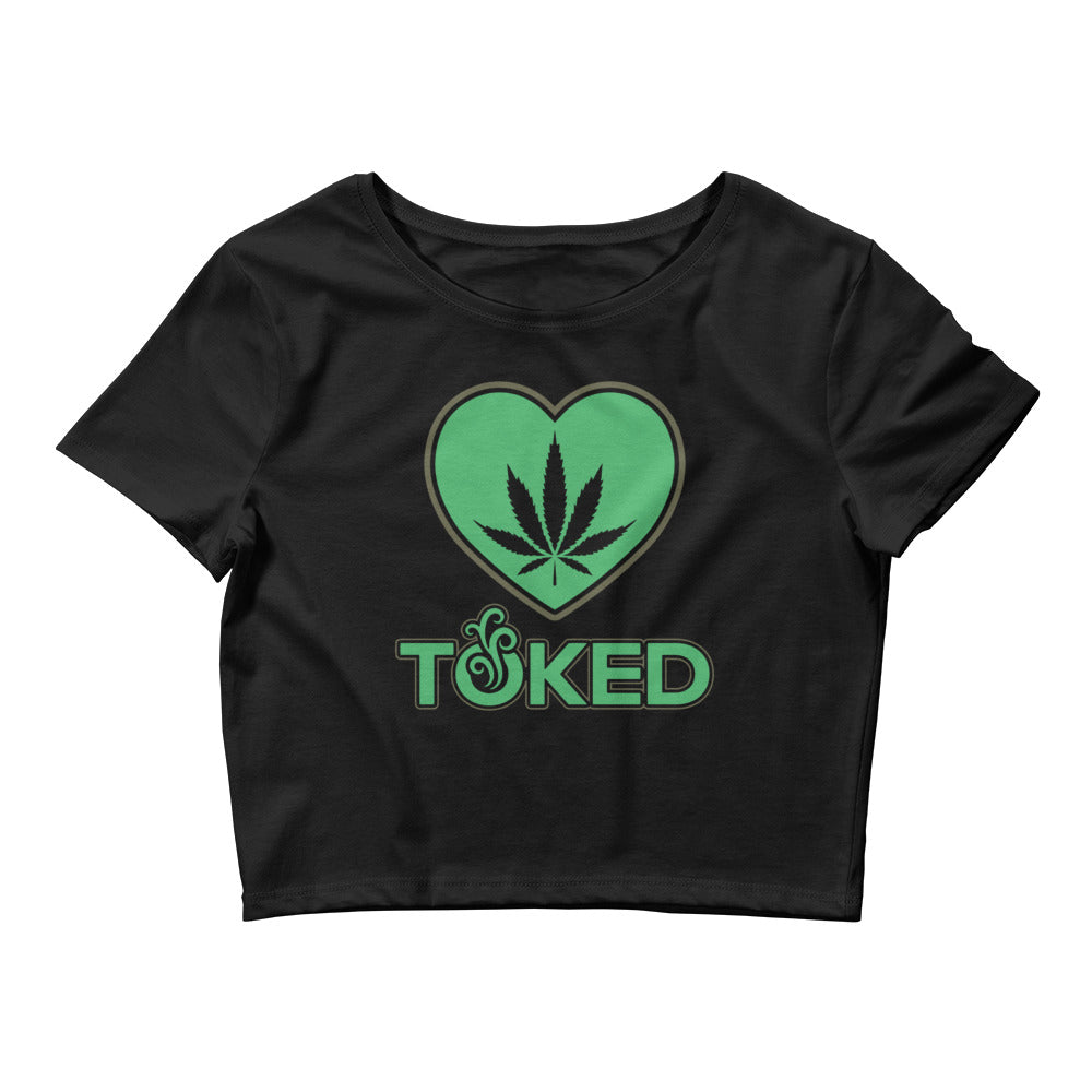 Heart Leaf Crop Top T-Shirt