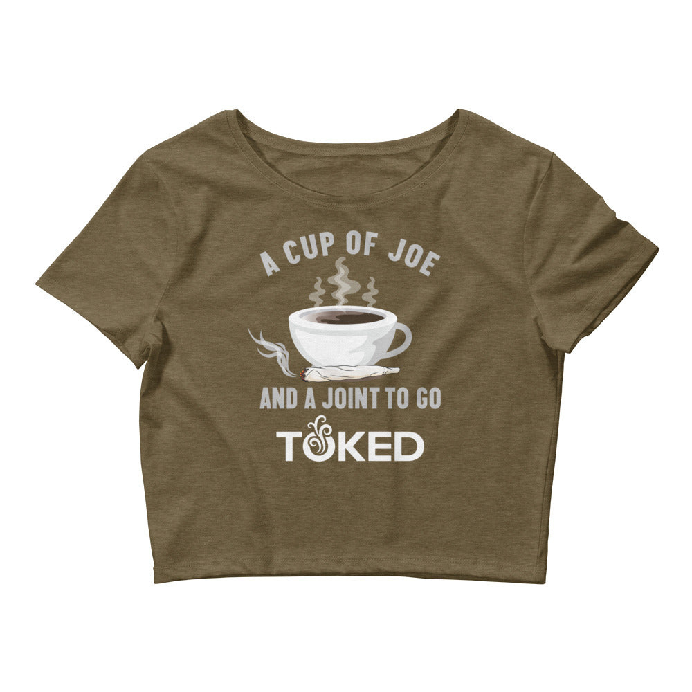 A Cup of Joe Crop Top T-Shirt