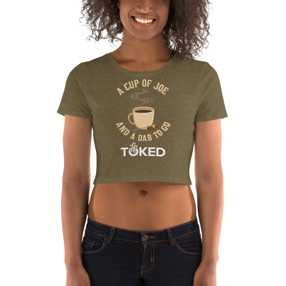 A Cup of Joe Dab Crop Top T-Shirt
