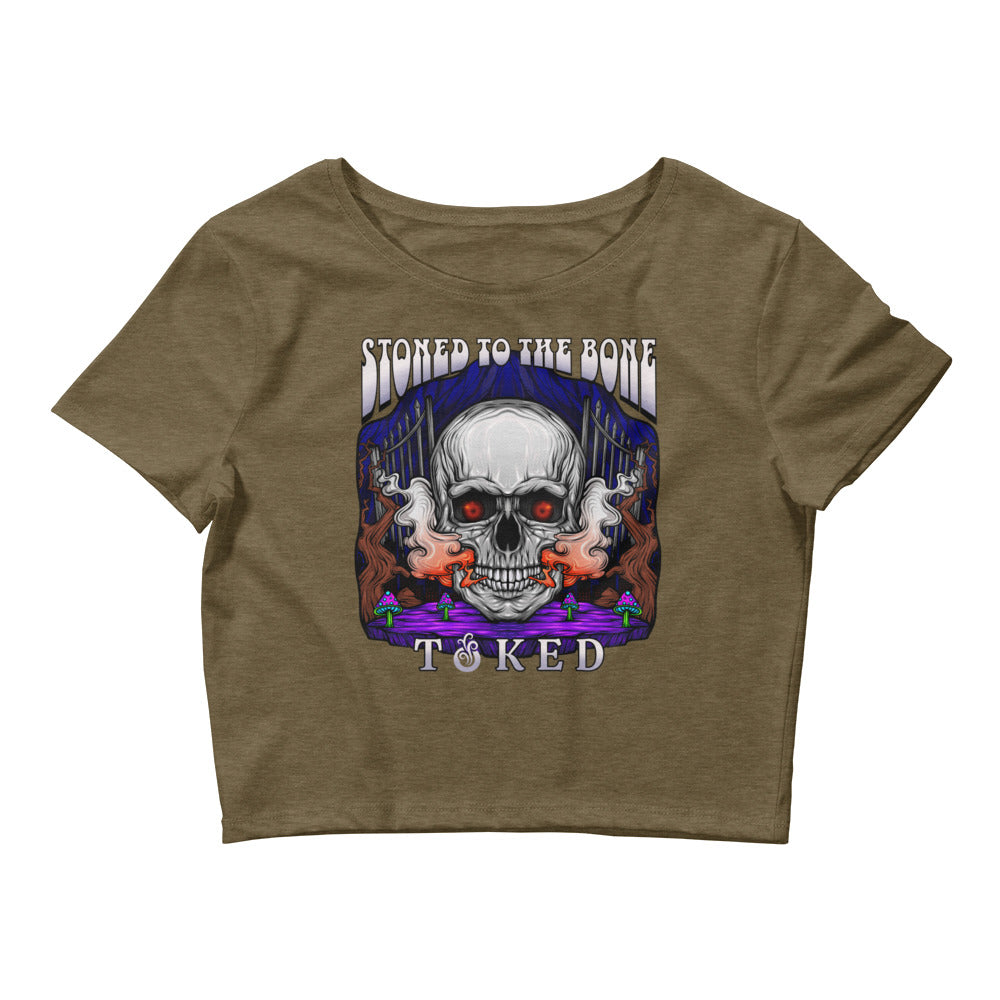 Stoned to the Bone Crop Top T-Shirt
