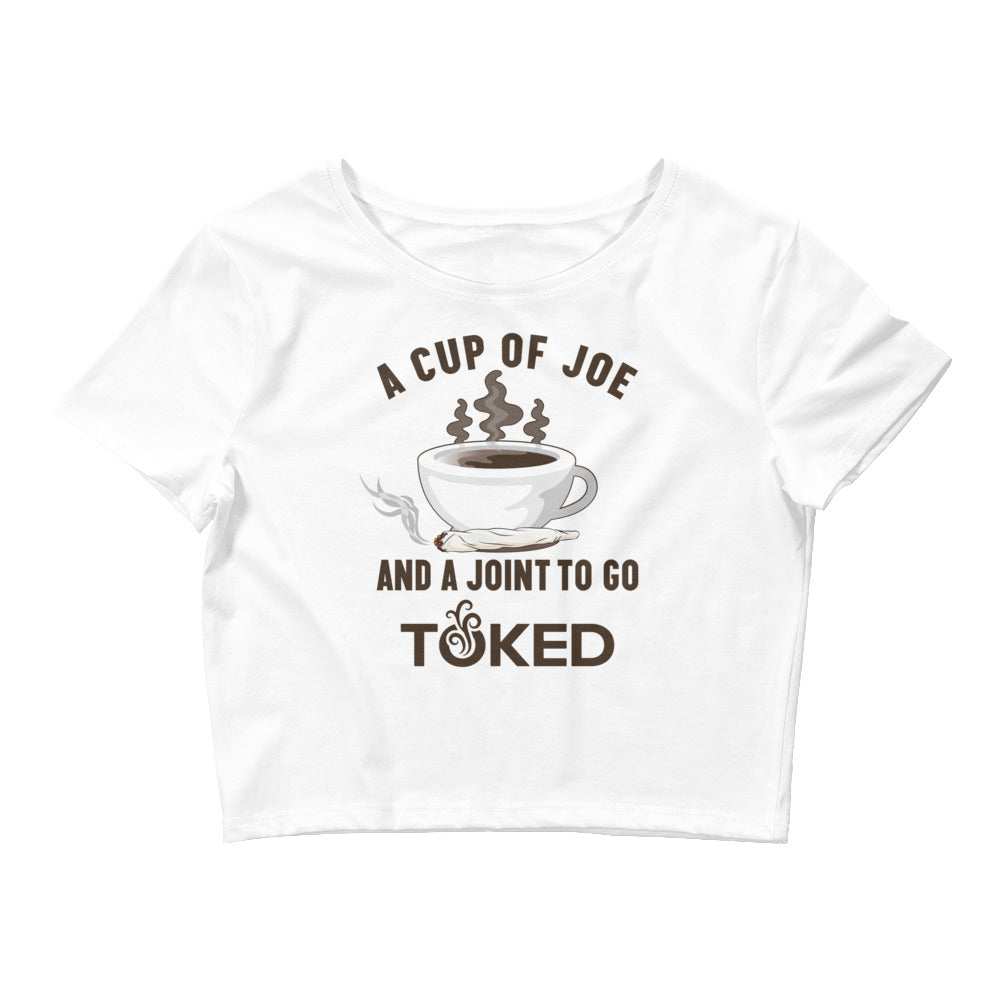 A Cup of Joe Crop Top T-Shirt