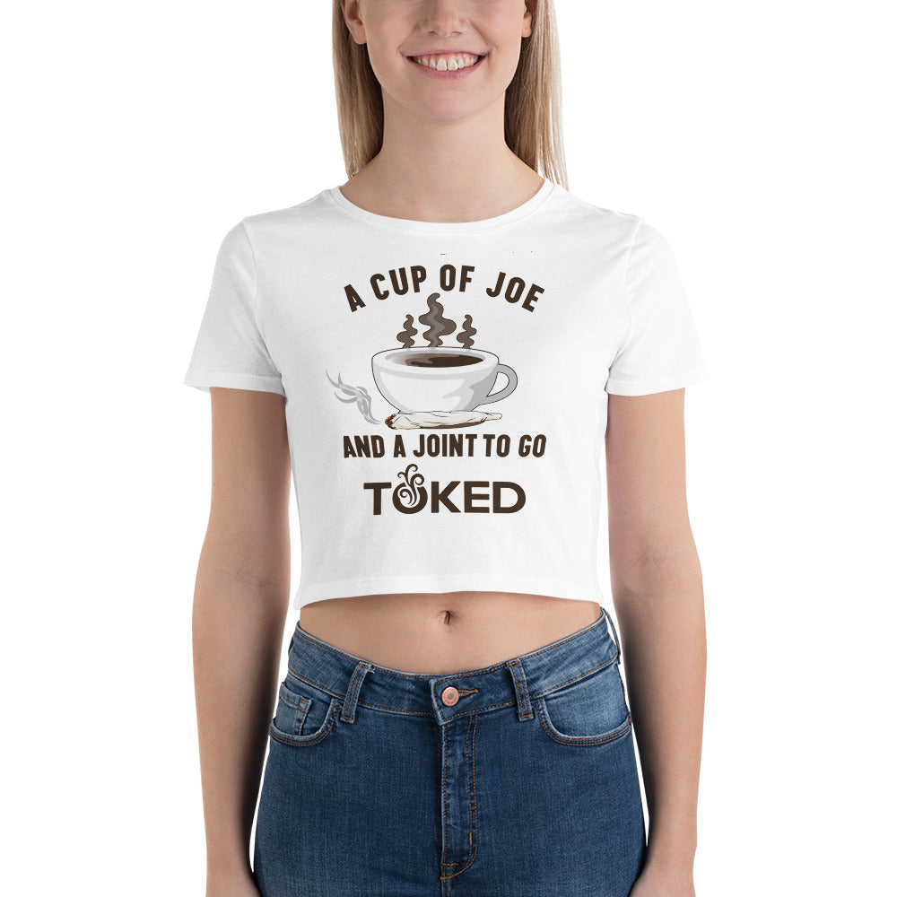 A Cup of Joe Crop Top T-Shirt