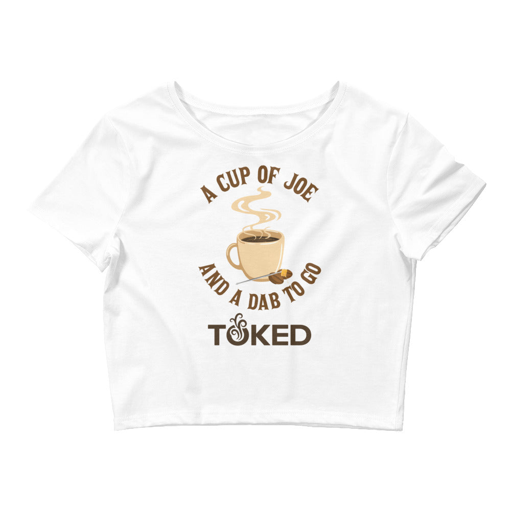 A Cup of Joe Dab Crop Top T-Shirt