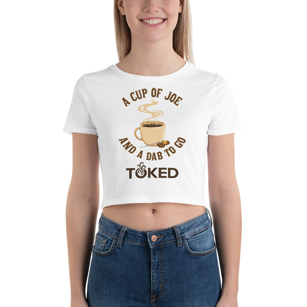 A Cup of Joe Dab Crop Top T-Shirt