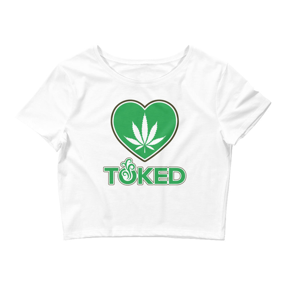 Heart Leaf Crop Top T-Shirt