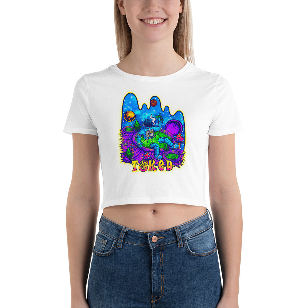 Spacewoman Crop Top T-Shirt