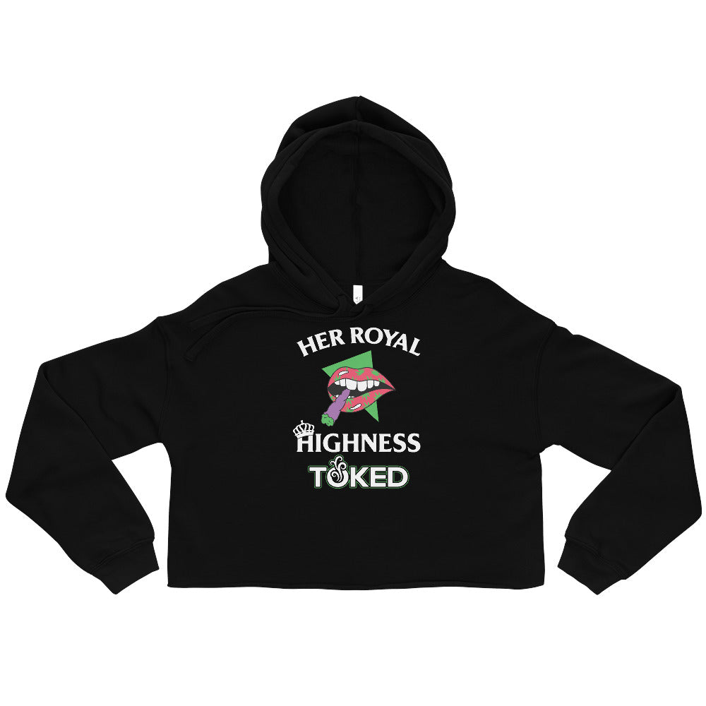 Her Royal Highness Crop Top Hoodie
