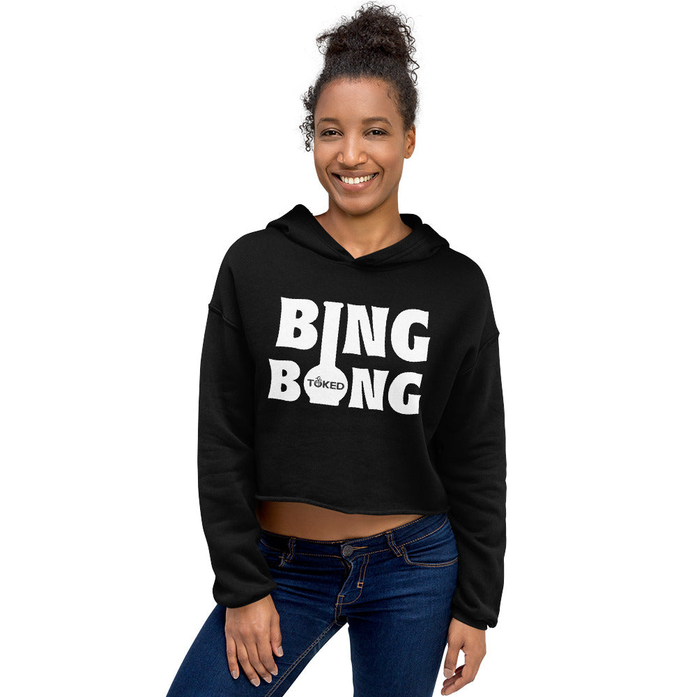 Bing Bong Crop Top Hoodie