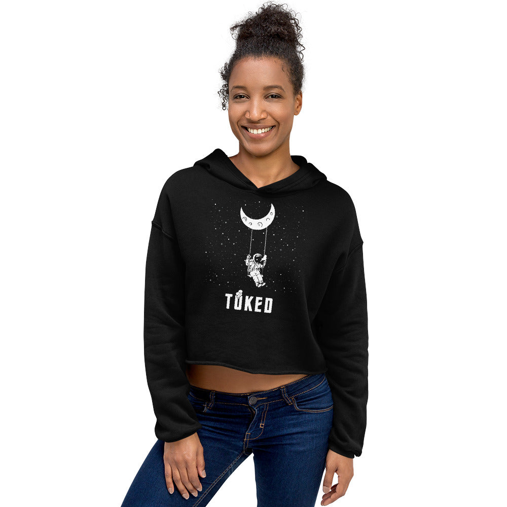 Astroman TOKED Crop Top Hoodie