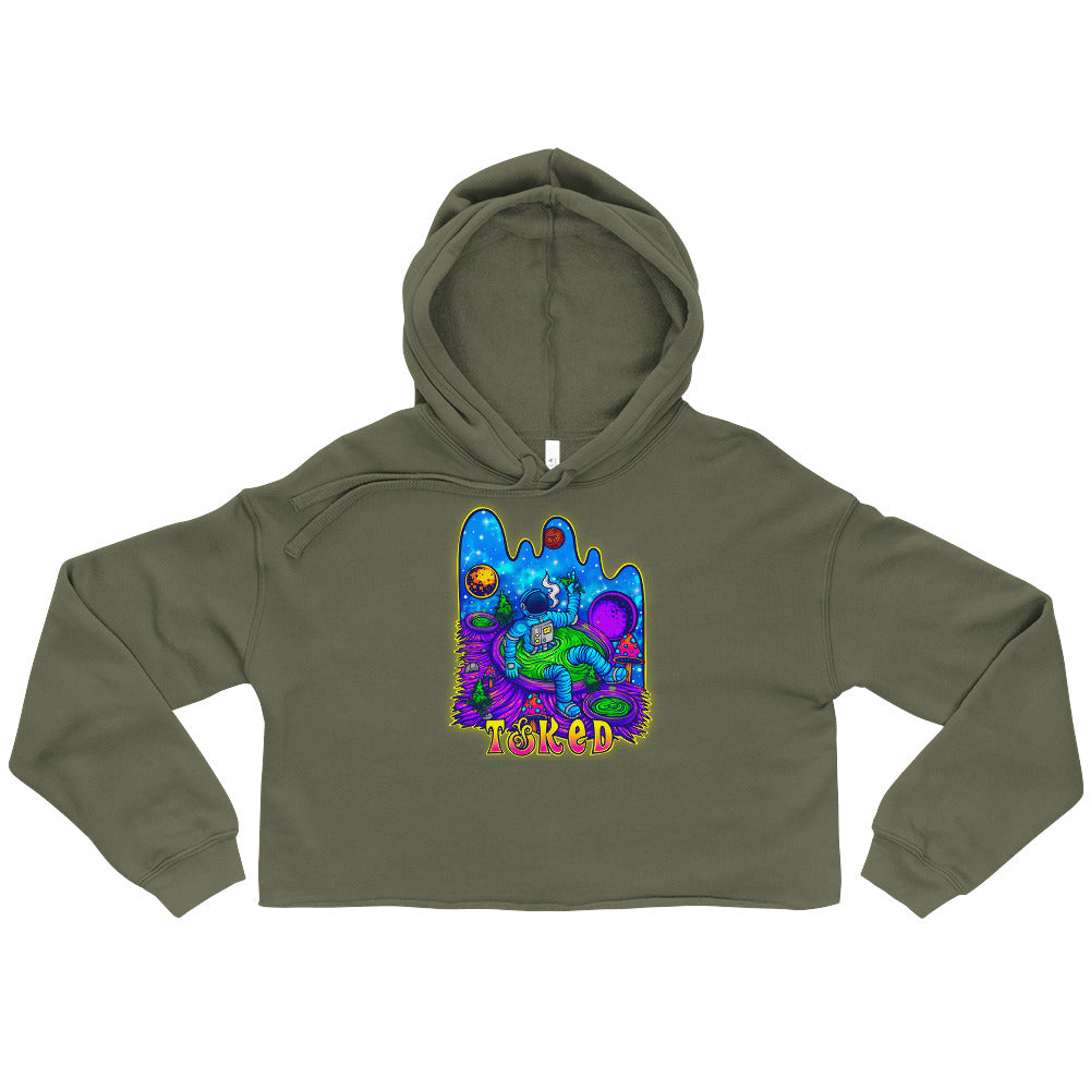 Spacewoman Crop Top Hoodie