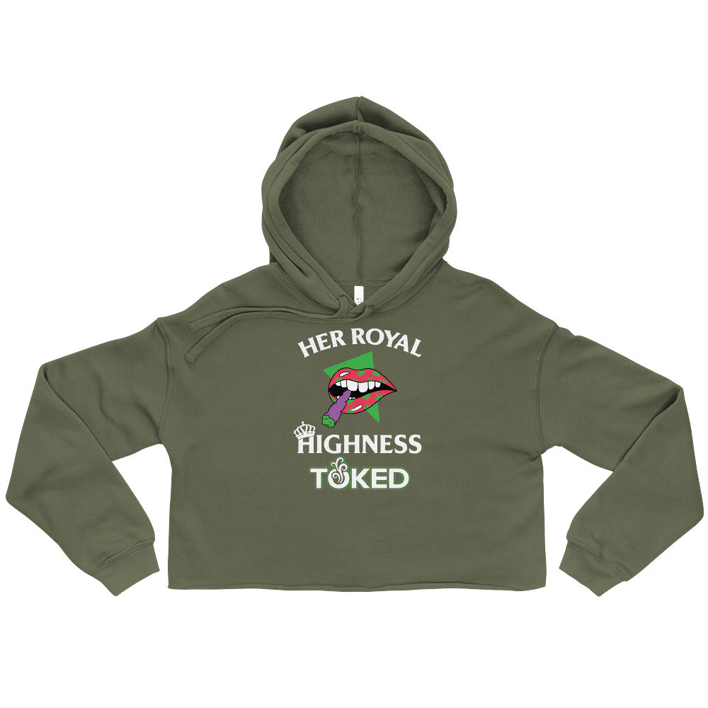Her Royal Highness Crop Top Hoodie