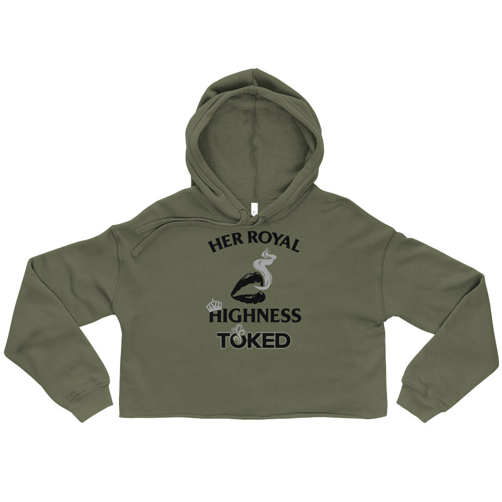 Her Royal Highness Crop Top Hoodie
