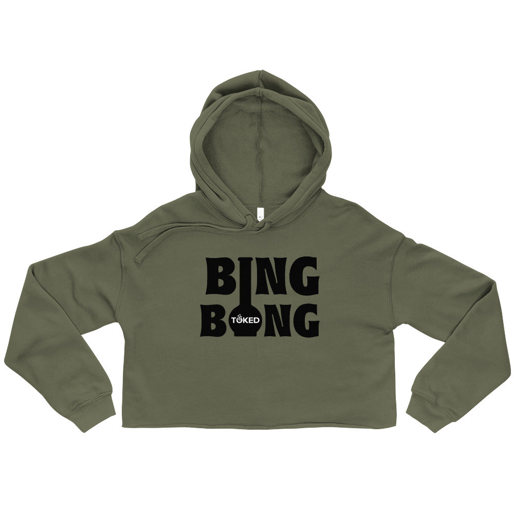 Bing Bong Crop Top Hoodie