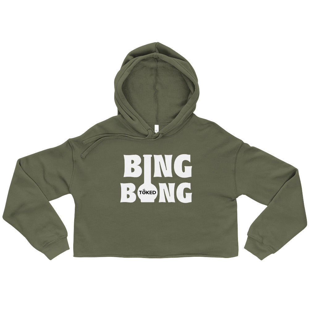 Bing Bong Crop Top Hoodie