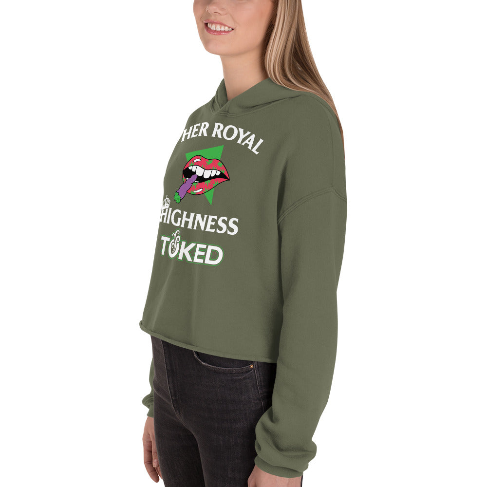 Her Royal Highness Crop Top Hoodie