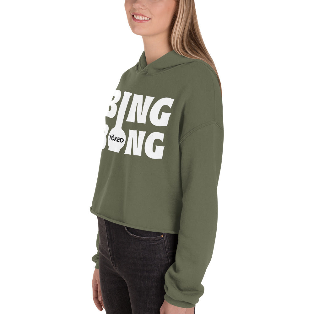 Bing Bong Crop Top Hoodie