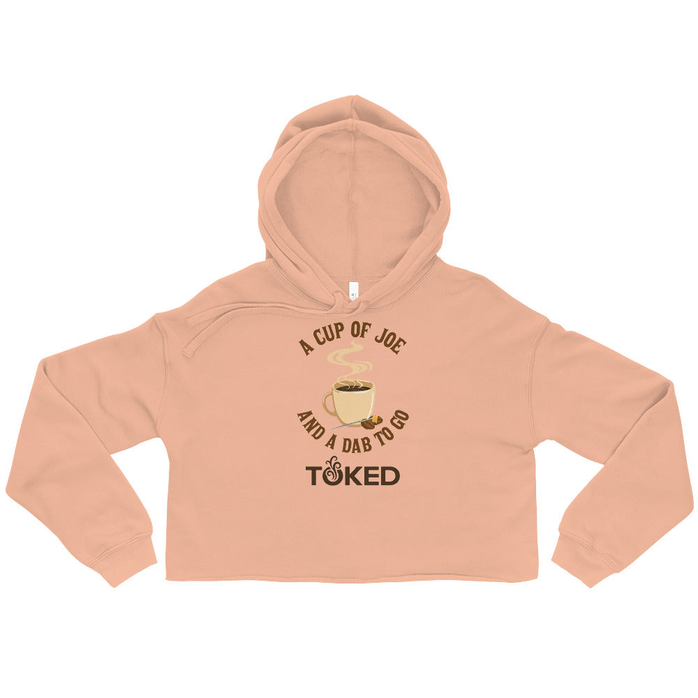 A Cup of Joe Dab Crop Top Hoodie