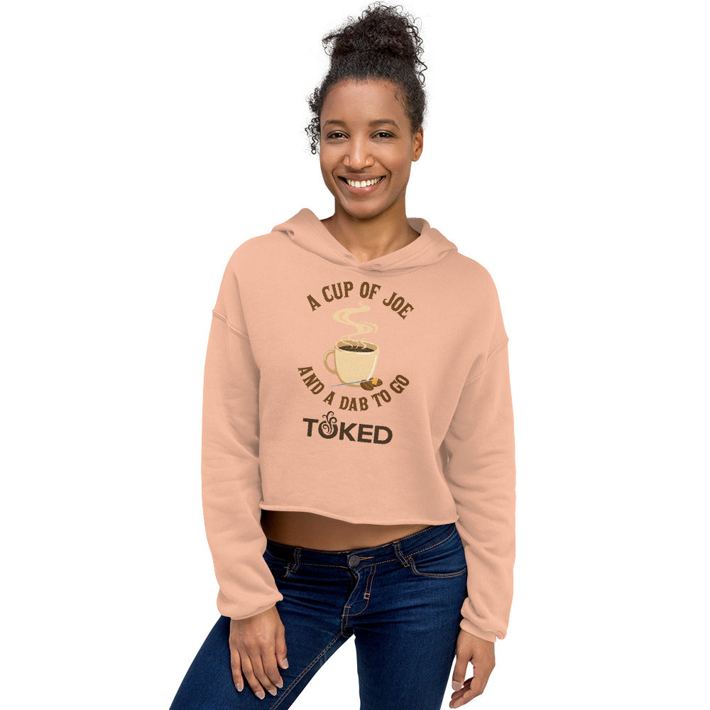 A Cup of Joe Dab Crop Top Hoodie