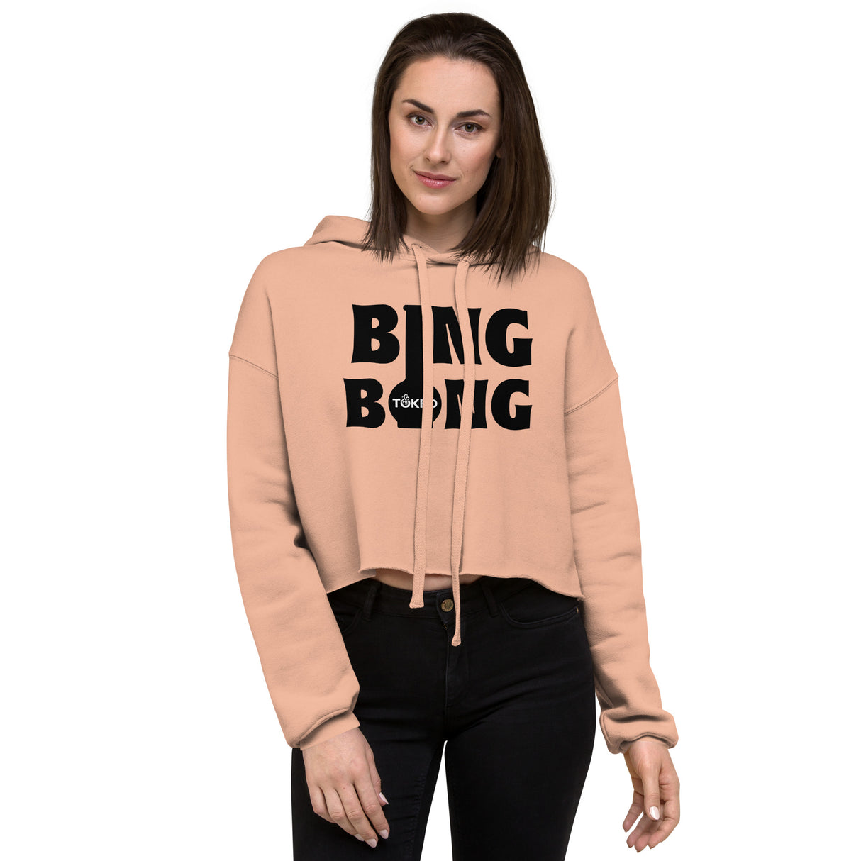 Bing Bong Crop Top Hoodie