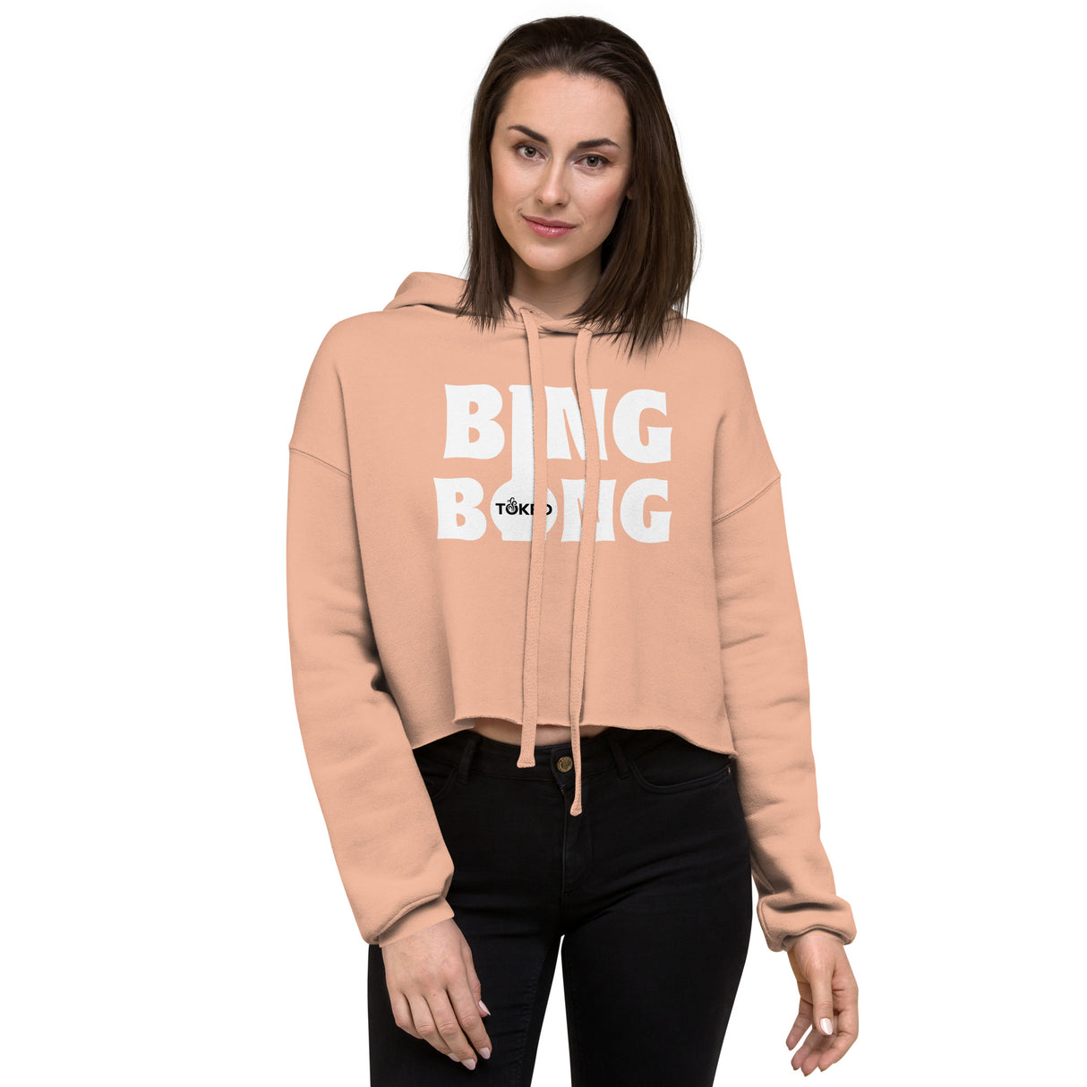 Bing Bong Crop Top Hoodie