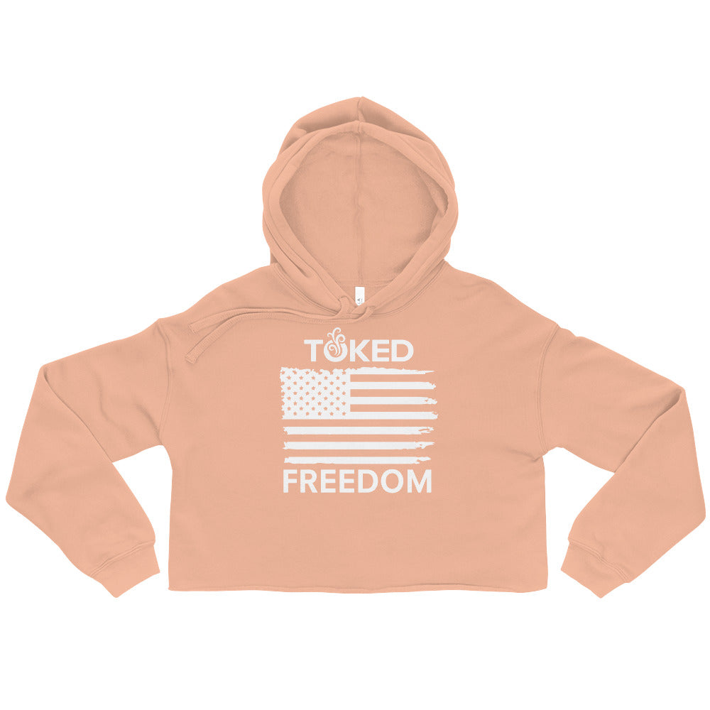 Freedom Crop Top Hoodie