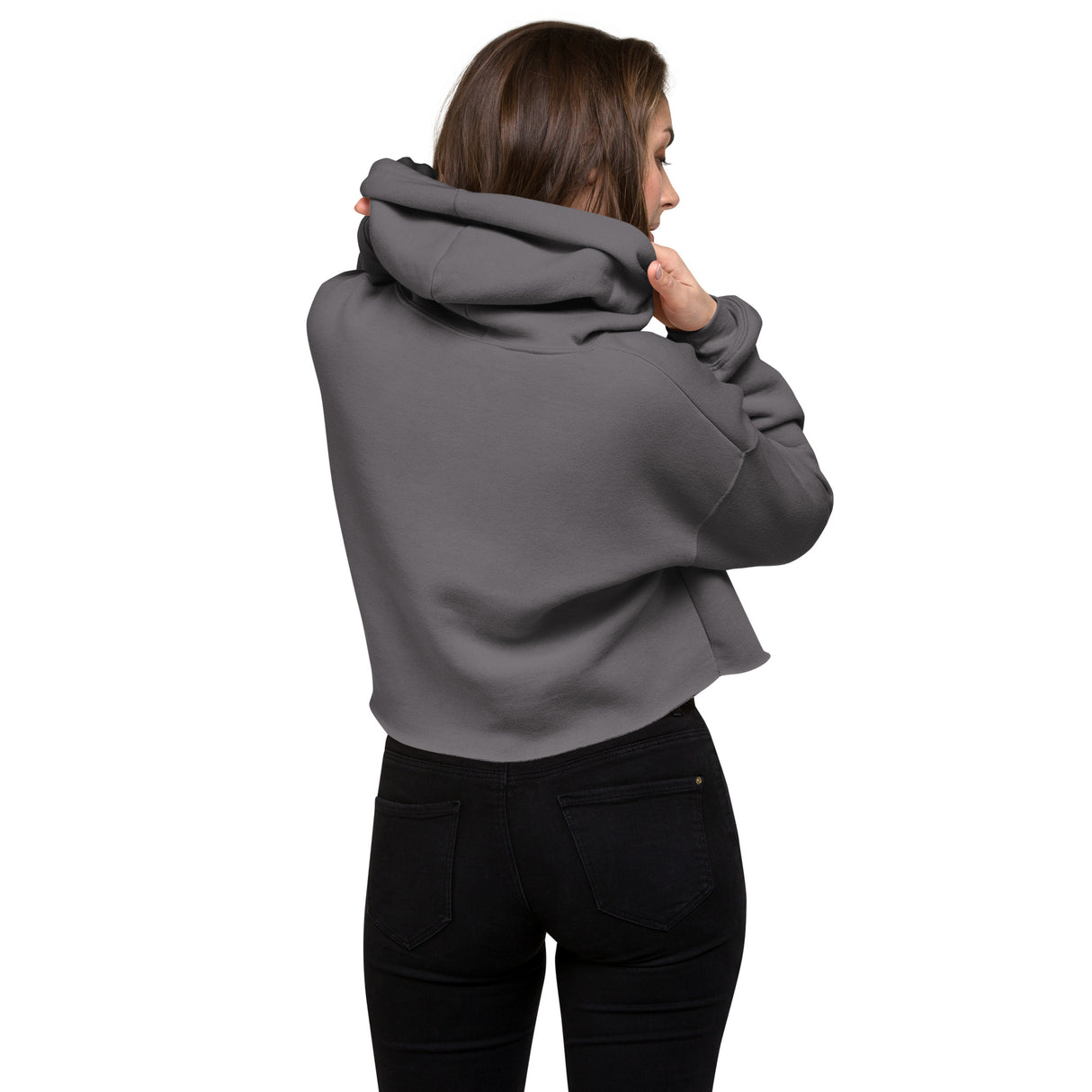 Astroman TOKED Crop Top Hoodie