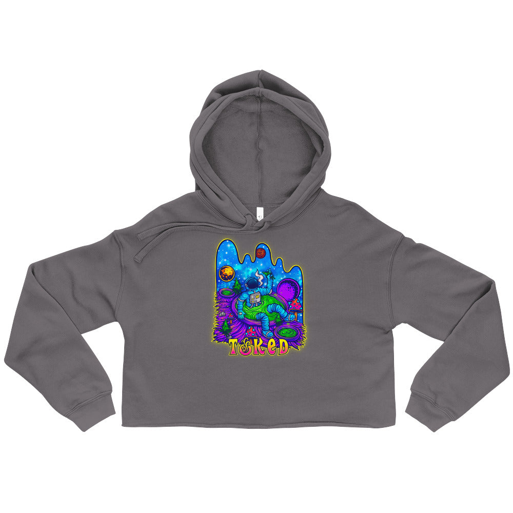 Spacewoman Crop Top Hoodie