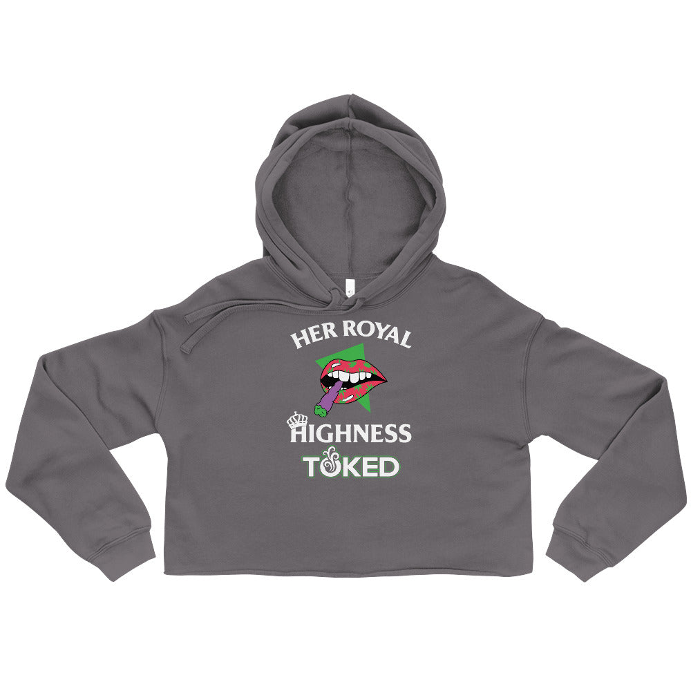 Her Royal Highness Crop Top Hoodie
