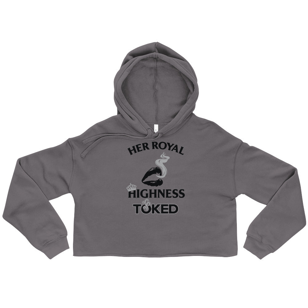 Her Royal Highness Crop Top Hoodie