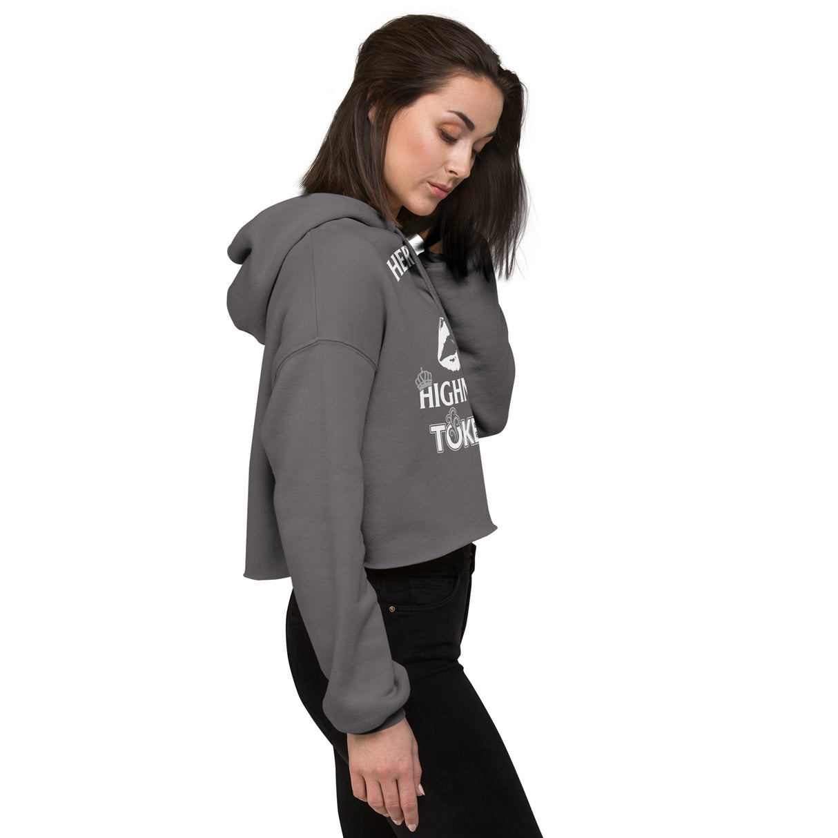 Her Royal Highness Crop Top Hoodie