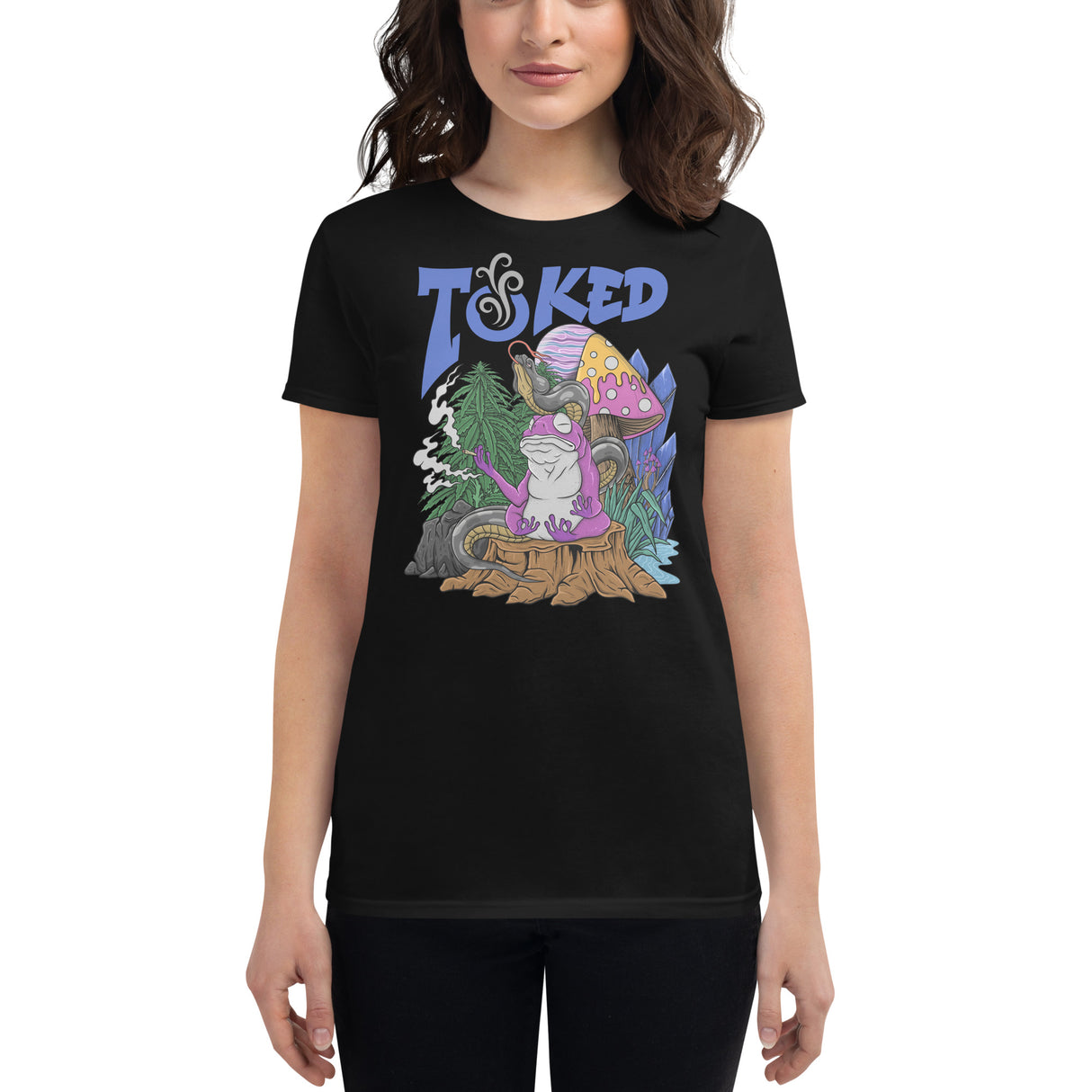 TOKED World Snake Frog T-Shirt