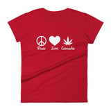 Peace Love Cannabis T-Shirt