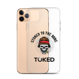 Stoned to the Bone Clear iPhone Case