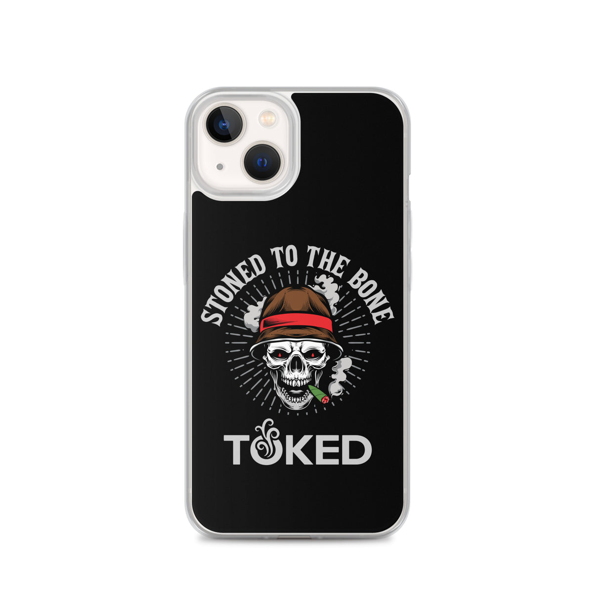 Stoned to the Bone Black iPhone Case
