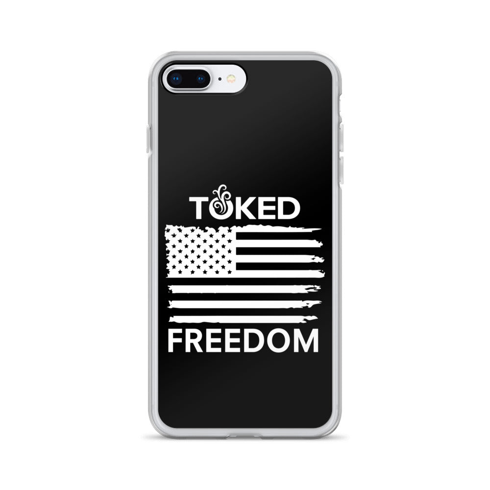 Freedom Black iPhone Case