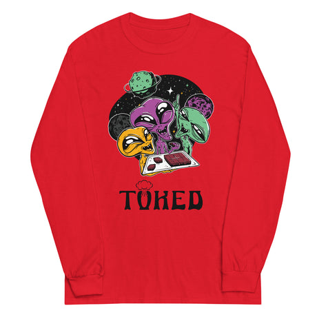 TOKED World Alien Baked Party Long Sleeve Shirt