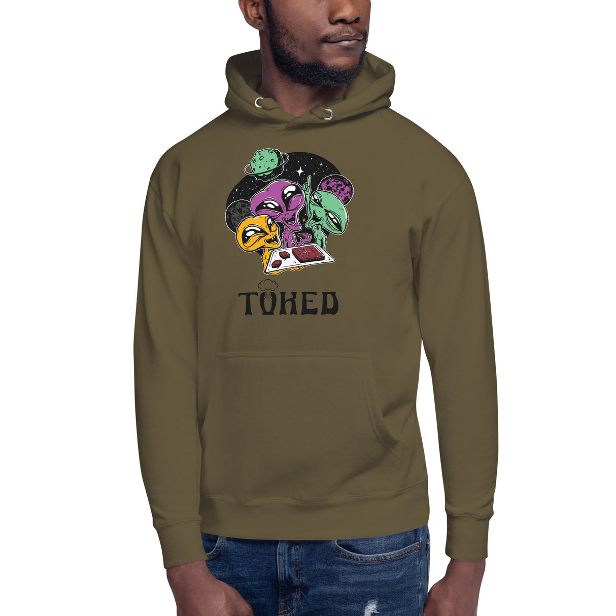 TOKED World Alien Baked Party Hoodie