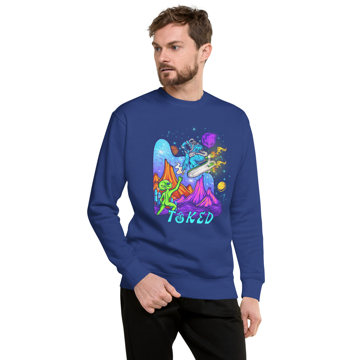 TOKED World Alien Share Sweatshirt