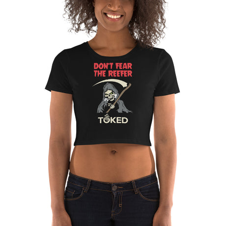 Don't Fear the Reefer Crop Top T-Shirt