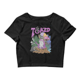 TOKED World Snake Frog Crop Top T-Shirt