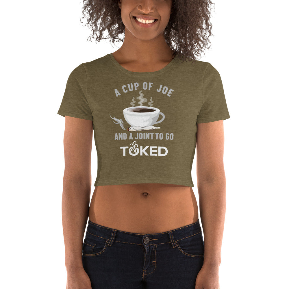 A Cup of Joe Crop Top T-Shirt