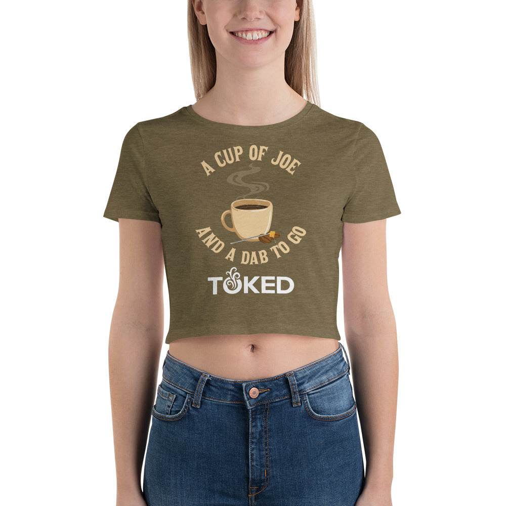 A Cup of Joe Dab Crop Top T-Shirt