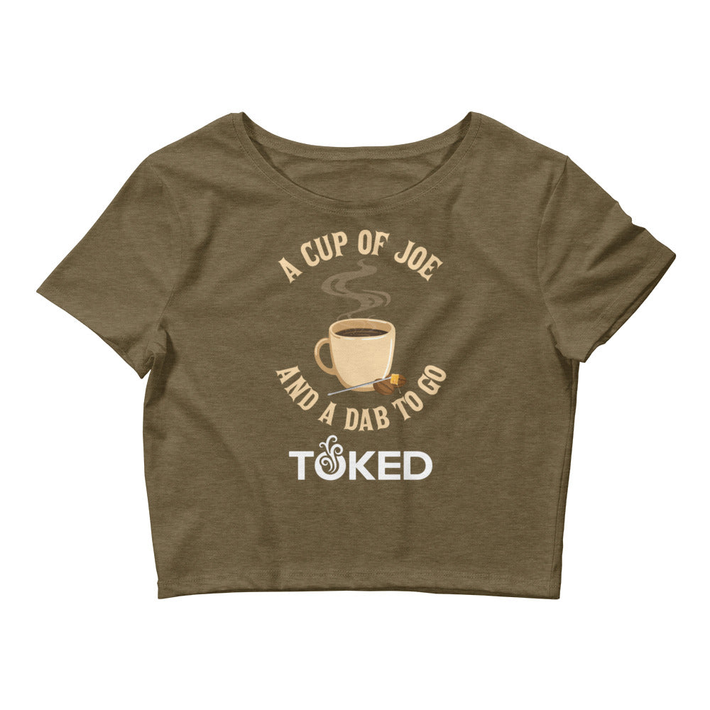 A Cup of Joe Dab Crop Top T-Shirt