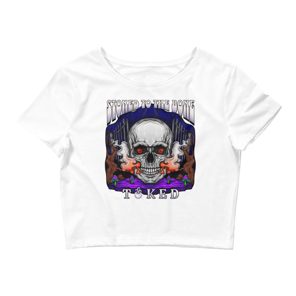 Stoned to the Bone Crop Top T-Shirt